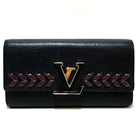 LOUIS VUITTON Taurillon Clemence Portefeuille - Capsine Wallet - Picture 1 of 9